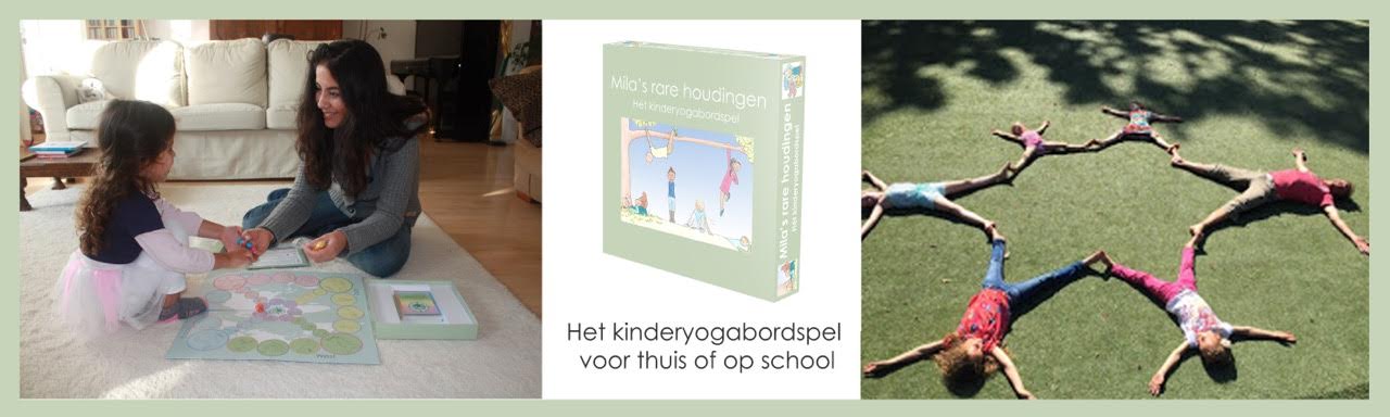 kinderyogabordspel: Mila's rare houdingen